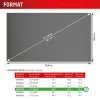 Displex PRIVACY SAFE abnehmbarer 2-Wege-Sichtschutzfilter für Desktop-Monitor 24'' (16:10)