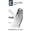 Cellularline Fine - Galaxy S25 Edge, Cover, Samsung, Galaxy S25 Edge, 16.9 cm (6.66 inch), Transparent