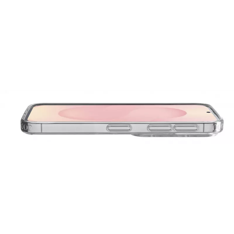 Cellularline Clear Strong – Galaxy S25 Edge Hartschale mit Gummirändern