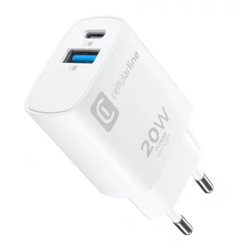 Cellularline Smartphone Universal Weiß AC Innenbereich