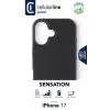Cellularline Sensation - iPhone 17 Ultraweiche Silikonhülle mit Soft-Touch-Finish, perfekt, um jedes Detail Ihres iPhone 17 mit Eleganz und Komfort zu schützen.