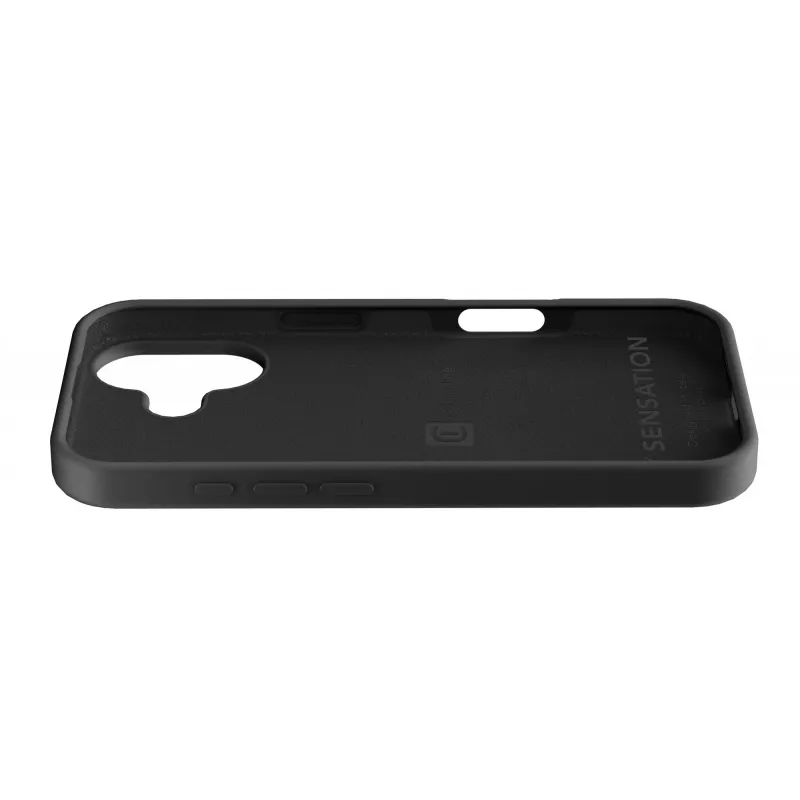 Cellularline Sensation - iPhone 17 Ultraweiche Silikonhülle mit Soft-Touch-Finish, perfekt, um jedes Detail Ihres iPhone 17 mit Eleganz und Komfort zu schützen.