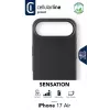 Cellularline Sensation – iPhone Air – ultrasofte Silikonhülle mit Soft-Touch-Finish, perfekt, um jedes Detail Ihres iPhone Air mit Eleganz und Komfort zu schützen.