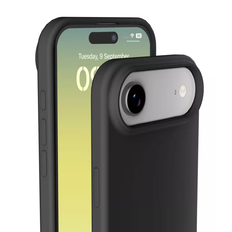 Cellularline Sensation – iPhone Air – ultrasofte Silikonhülle mit Soft-Touch-Finish, perfekt, um jedes Detail Ihres iPhone Air mit Eleganz und Komfort zu schützen.
