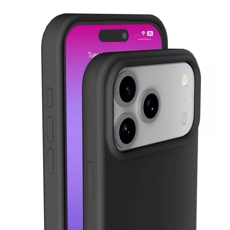 Cellularline Sensation – iPhone 17 Pro Ultra-weiche Silikonhülle mit Soft-Touch-Finish, perfekt, um jedes Detail deines iPhone 17 Pro mit Eleganz und Komfort zu schützen.