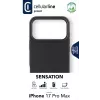 Cellularline Sensation - iPhone 17 Pro Max Ultraleichte Silikonhülle mit Soft-Touch-Oberfläche, perfekt, um jedes Detail Ihres iPhone 17 Pro Max mit Eleganz und Komfort zu schützen.