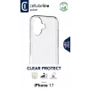 Cellularline Clear Protect – iPhone 17 Hartschale mit Gummirändern