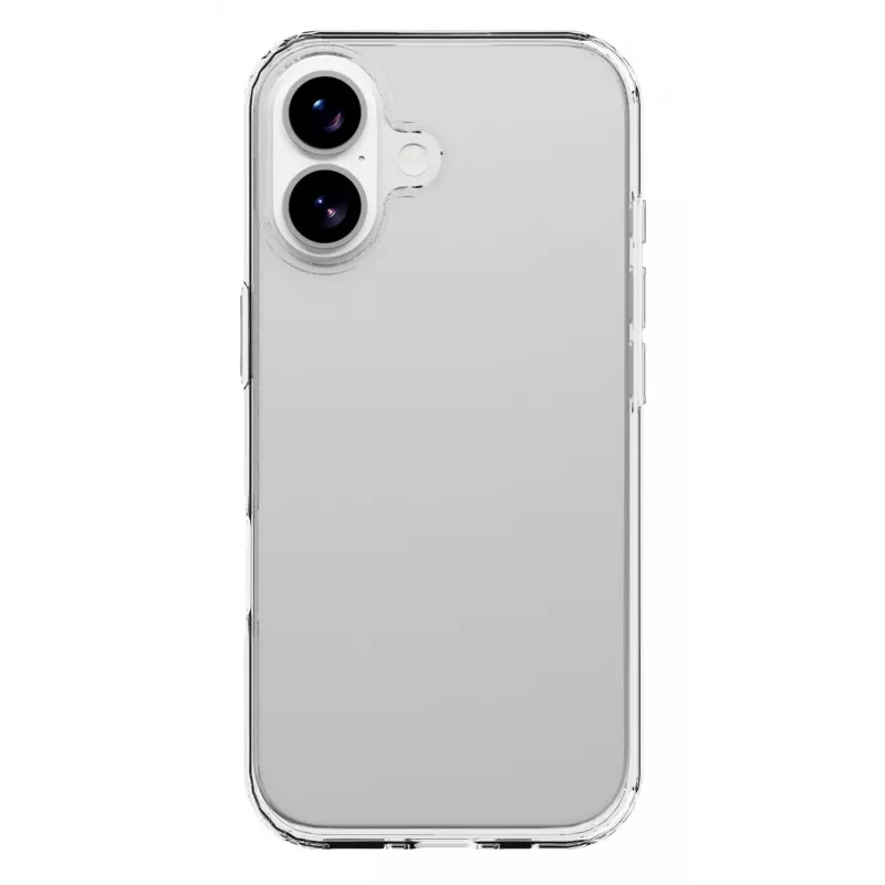 Cellularline Clear Protect – iPhone 17 Hartschale mit Gummirändern