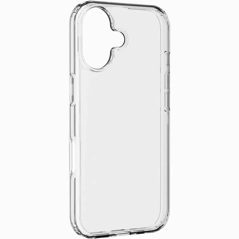 Cellularline Clear Protect – iPhone 17 Hartschale mit Gummirändern