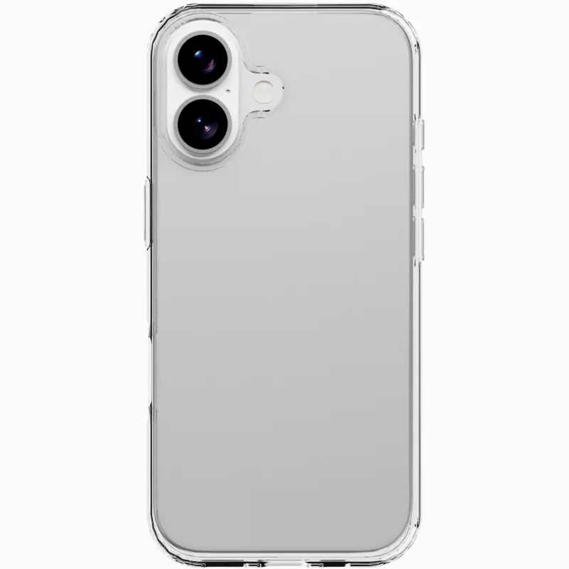Cellularline Clear Protect – iPhone 17 Hartschale mit Gummirändern
