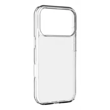 Cellularline Clear Protect - iPhone 17 Pro Hartschale mit Gummirändern