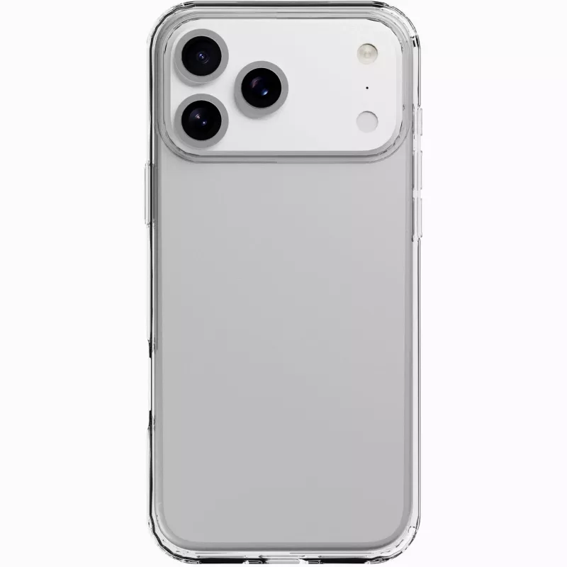 Cellularline Clear Protect - iPhone 17 Pro Hartschale mit Gummirändern