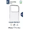 Cellularline Clear Protect - iPhone 17 Pro Max Hartschale mit Gummirändern