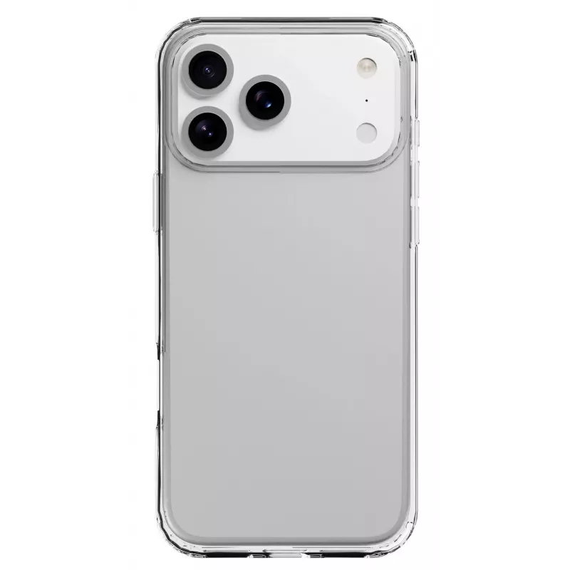 Cellularline Clear Protect - iPhone 17 Pro Max Hartschale mit Gummirändern