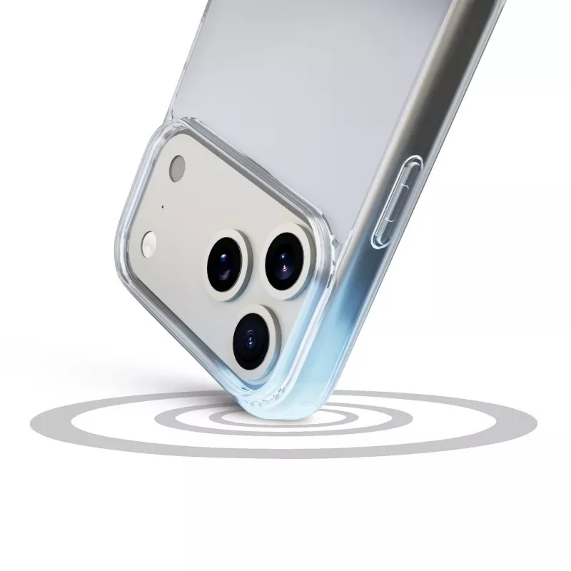 Cellularline Clear Protect - iPhone 17 Pro Max Hartschale mit Gummirändern