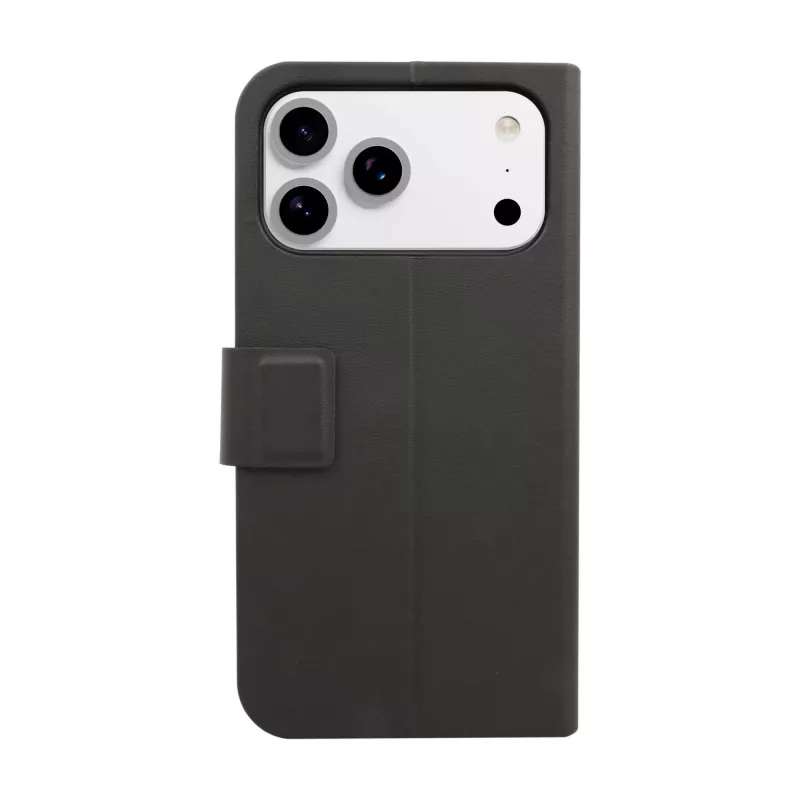 Cellularline Book Agenda – iPhone 17 Pro Lederoptik-Buchhülle mit Magnetverschluss