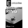 Cellularline Camera Lens Ring - iPhone Air Gehärtetes Glas für Kameraschutz