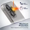 Cellularline Camera Lens Ring - iPhone Air Gehärtetes Glas für Kameraschutz