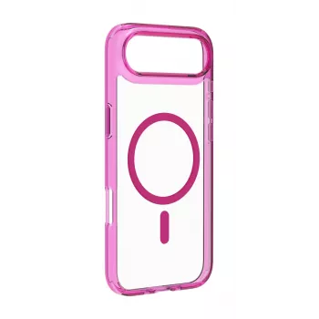 Cellularline Iconic Mag - iPhone Air Transparente Hülle mit farbigen Rändern, kompatibel mit dem MagSafe-Ökosystem