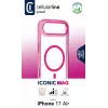 Cellularline Iconic Mag - iPhone Air Transparente Hülle mit farbigen Rändern, kompatibel mit dem MagSafe-Ökosystem