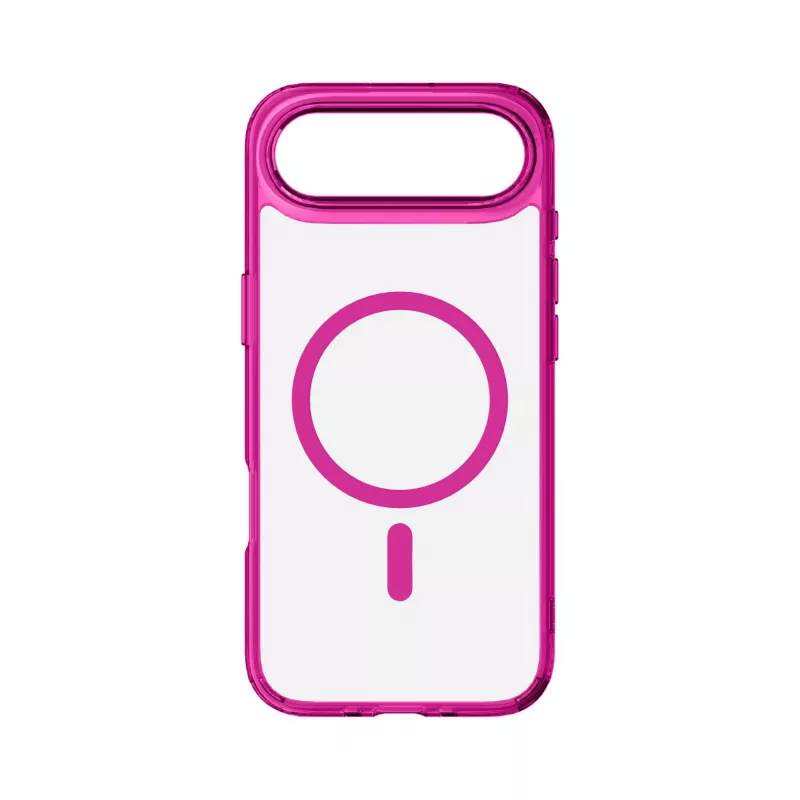 Cellularline Iconic Mag - iPhone Air Transparente Hülle mit farbigen Rändern, kompatibel mit dem MagSafe-Ökosystem