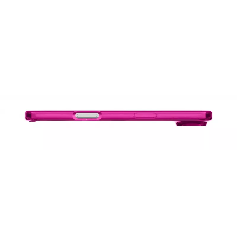 Cellularline Iconic Mag - iPhone Air Transparente Hülle mit farbigen Rändern, kompatibel mit dem MagSafe-Ökosystem