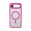 Cellularline Iconic Mag - iPhone Air Transparente Hülle mit farbigen Rändern, kompatibel mit dem MagSafe-Ökosystem
