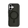 Cellularline Daily Mag - iPhone 17 Book-Cover mit halbtransparenter Hartrückseite, kompatibel mit dem Magsafe®-Ökosystem
