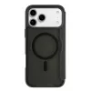 Cellularline Daily Mag - iPhone 17 Pro Book-Cover mit halbtransparentem, hartem Rückteil, kompatibel mit MagSafe®-Ökosystem