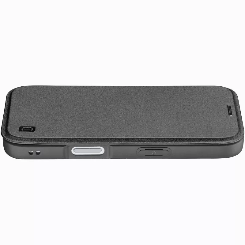 Cellularline Daily Mag - iPhone 17 Pro Book-Cover mit halbtransparentem, hartem Rückteil, kompatibel mit MagSafe®-Ökosystem