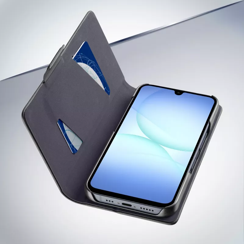 Cellularline Book - Galaxy A17 Book-Style-Hülle, Folio, Samsung, Galaxy A17, 17 cm (6,7 Zoll), Schwarz
