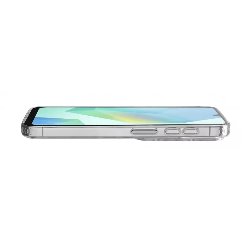Cellularline Clear Strong – Galaxy A17 Hartschalenhülle mit Gummirändern