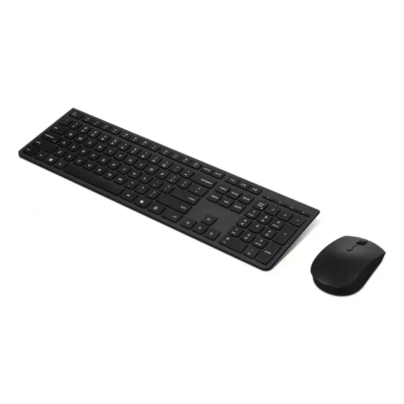 Tastatur- und Maus-Set Lenovo 4X31R64328 — Full-Size (100%), RF Wireless + Bluetooth, deutsches Layout, Schwarz
