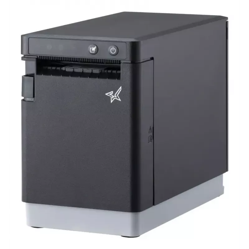 Etikettendrucker Star Micronics mC-Label2 — Thermodirekt 300x300 DPI, 180 mm/s, 20–60 mm Breite, Ethernet/WLAN/Bluetooth