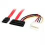 StarTech.com 45,7 cm SATA Serial ATA Daten- und Stromkombikabel