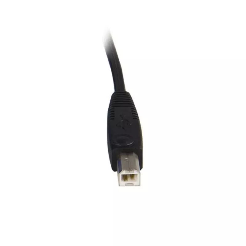 StarTech.com 10 ft 2-in-1 Universal USB KVM-Kabel, 3 m, USB, USB, VGA, Schwarz, USB A + VGA