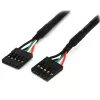 StarTech.com 45,7 cm internes 5-Pin-USB-IDC-Motherboard-Header-Kabel – Buchse/Buchse