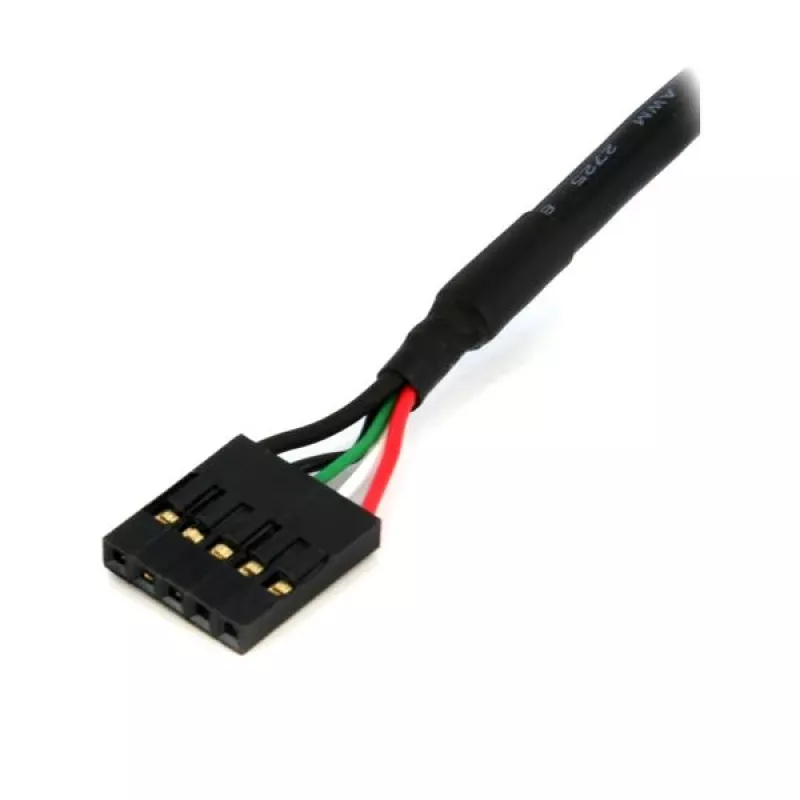 StarTech.com 45,7 cm internes 5-Pin-USB-IDC-Motherboard-Header-Kabel – Buchse/Buchse