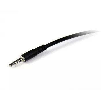 StarTech.com 1m 3,5mm 4-poliges TRRS Headset-Verlängerungskabel – Stecker/Buchse