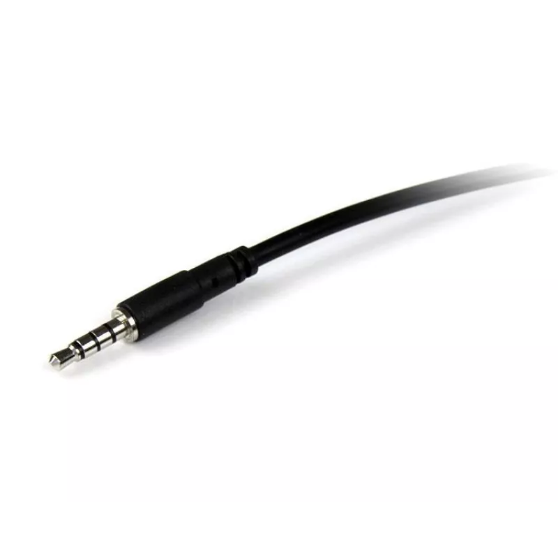 StarTech.com 1m 3,5mm 4-poliges TRRS Headset-Verlängerungskabel – Stecker/Buchse