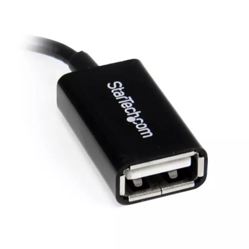 StarTech.com 5in rechtwinkliger Micro-USB-auf-USB-OTG-Host-Adapter M/F