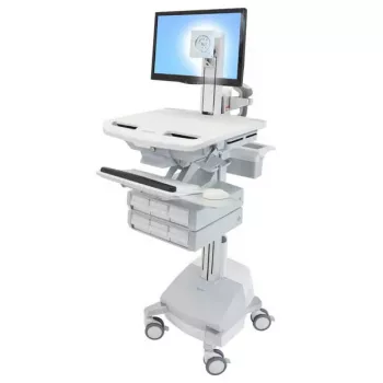 Multimedia-Wagen Ergotron StyleView Aluminium Grau Weiß