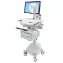 Multimedia-Wagen Ergotron StyleView Aluminium Grau Weiß