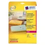 Druckeretiketten No name Avery L4770-25 — Transparentes Polyester, Laser, 1000 Stück