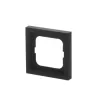 Wandplattenabdeckung Busch-Jaeger 1721-885K schwarz, Thermoplast, schraubenlos, 80×80 mm, 11 mm Stärke