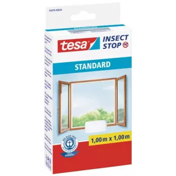 Moskitonetz für Fenster TESA 55670-00020 Weiß 1000x1000 mm