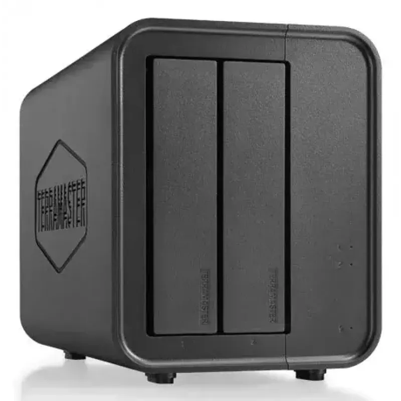 TerraMaster D2-320 Disk Array, 2 Laufwerke, HDD SSD, kompakt, Desktop