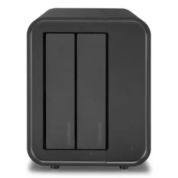 TerraMaster D2-320 Disk Array, 2 Laufwerke, HDD SSD, kompakt, Desktop