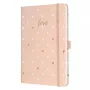 Schreibnotizbuch Sigel Jolie JN335 A5 174 Blatt Rose