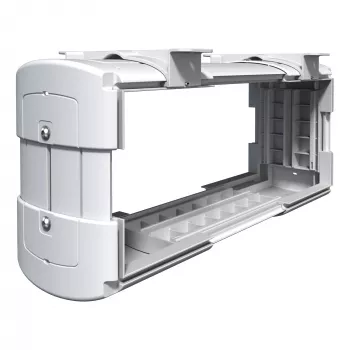 Dataflex Viewlite Computerhalterung - Schreibtisch 100, 30 kg, ABS-Kunststoff, Weiß